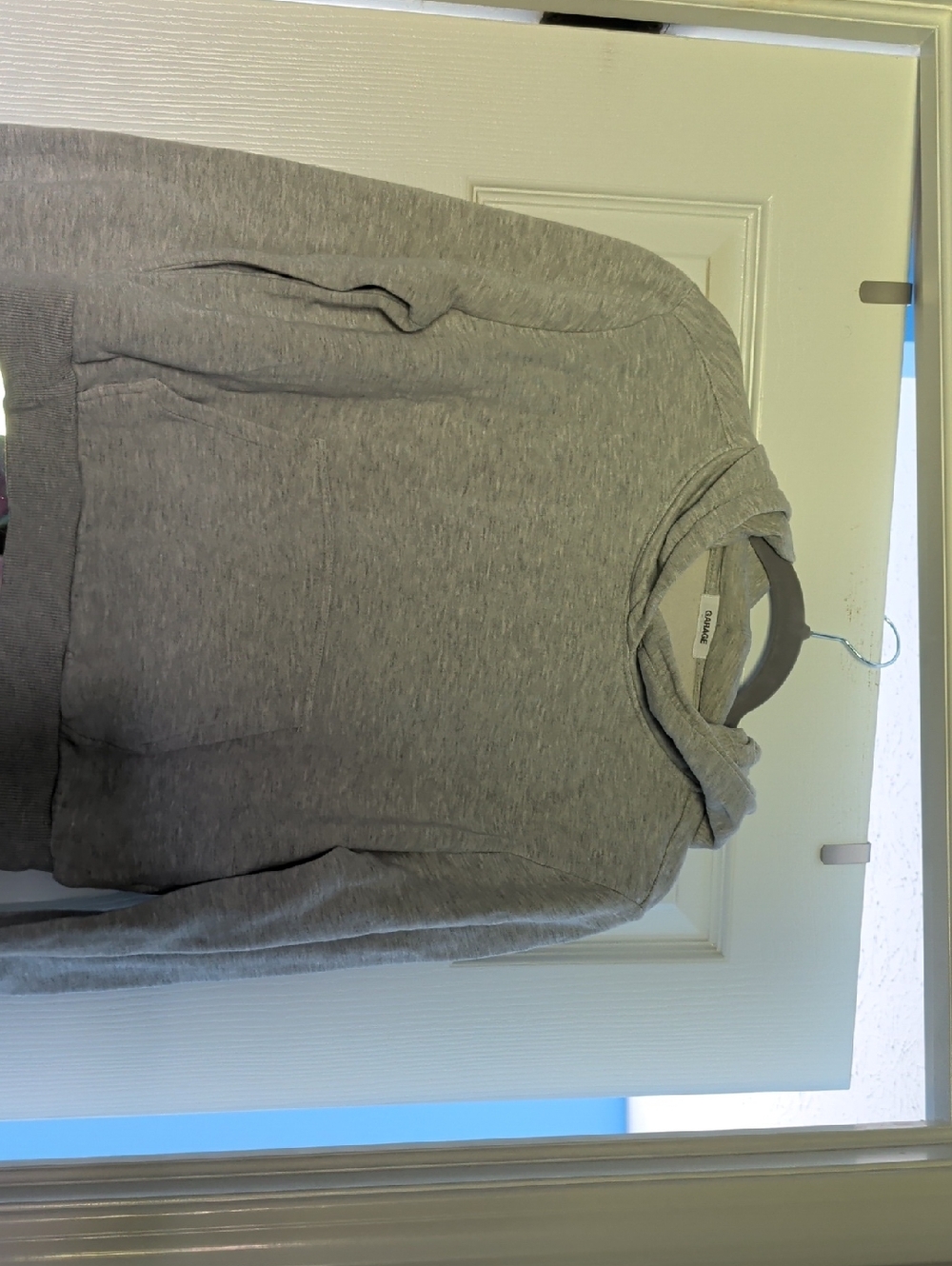 Light Gray Pullover Hoodie